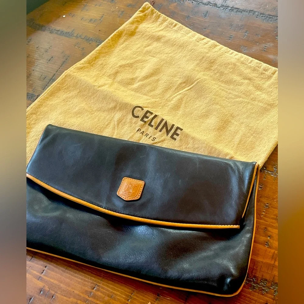 Celine Clutch Bag AND Dust Bag - Picture 10 of 16